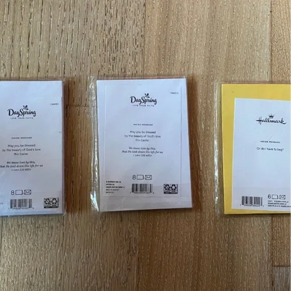 Valentines Card plus Easter card!